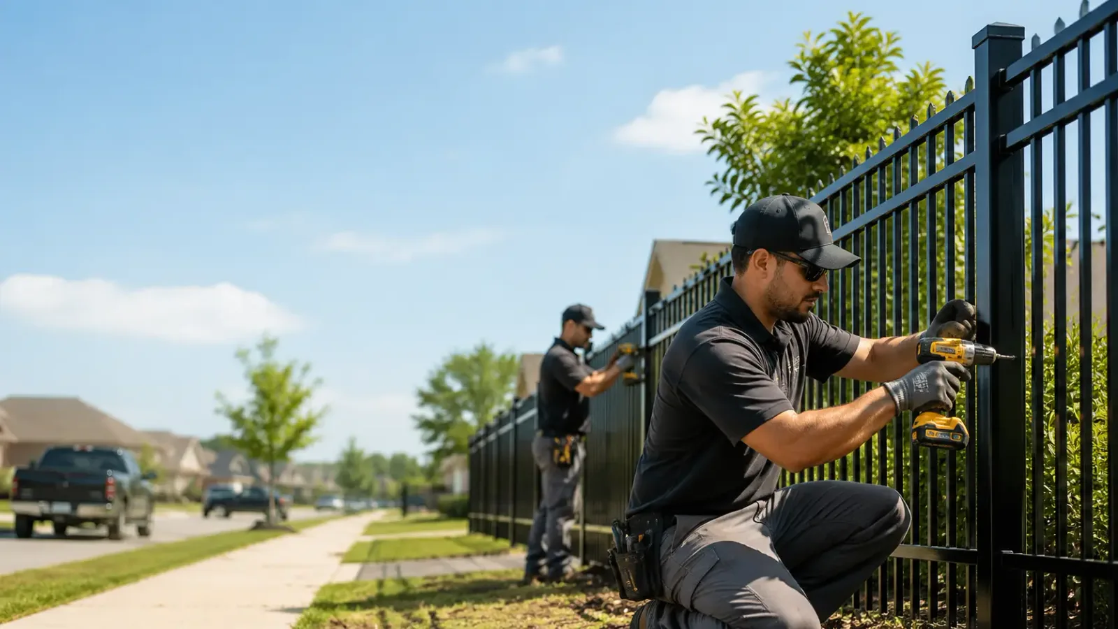 Metal Fence Installation in Newton Hamilton, PA